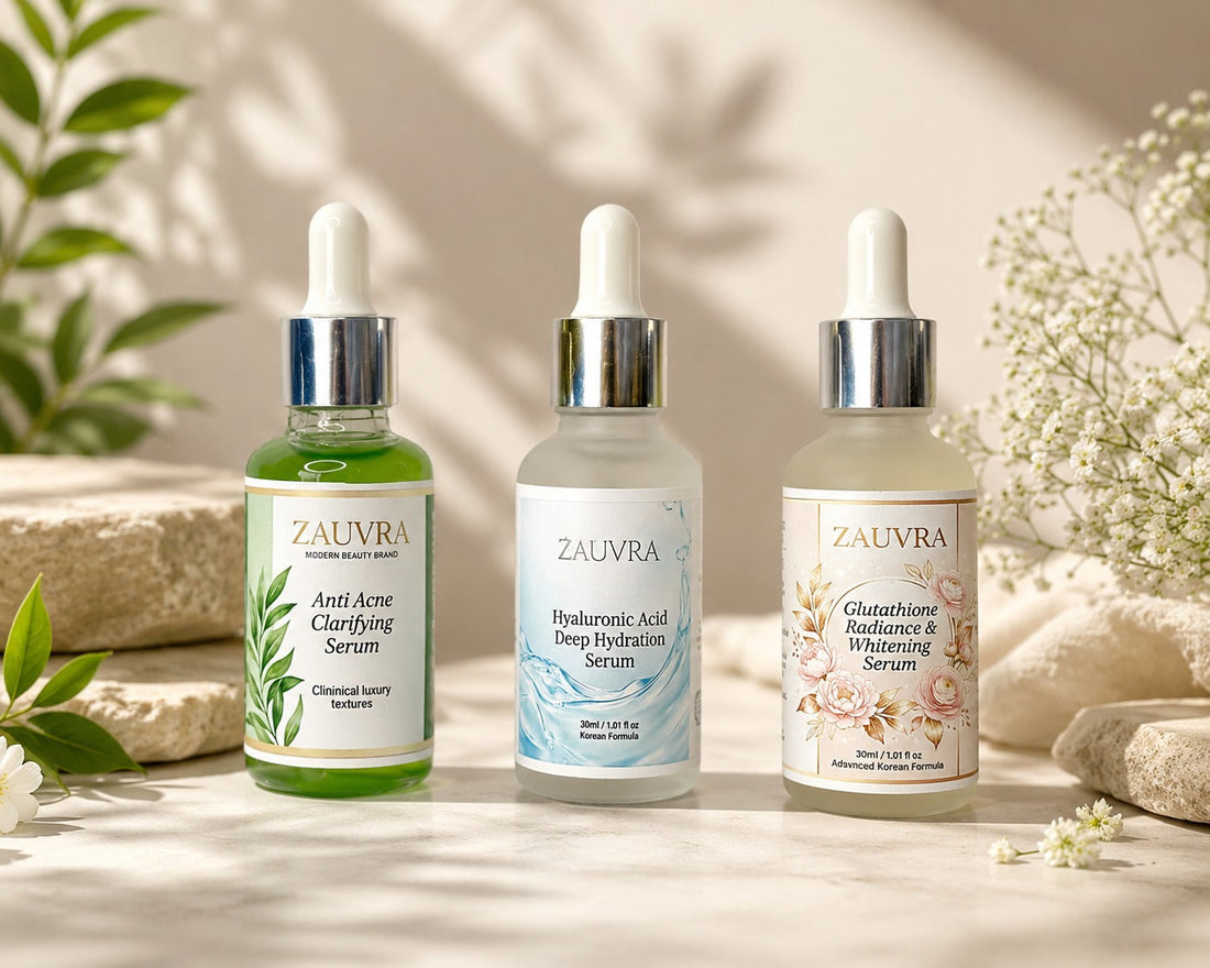 Discover the Perfect Glow with Zauvra Skincare Serums