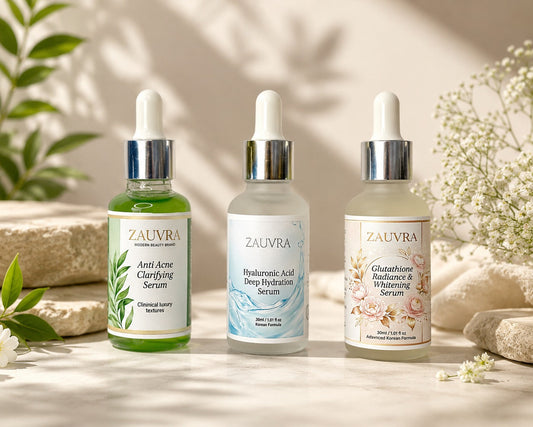 Discover the Perfect Glow with Zauvra Skincare Serums